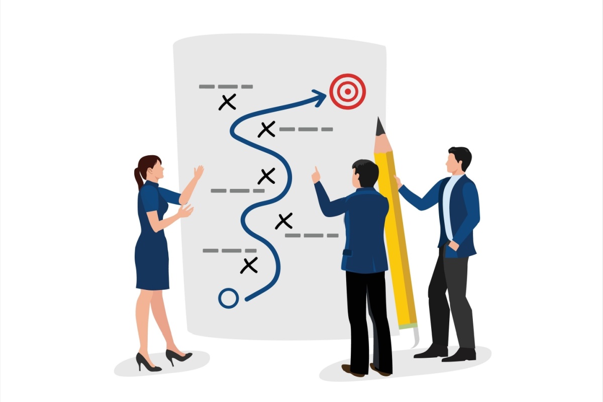 Marketing retainer and Strategic planning, plan to overcome difficulty or obstacle to reach goal or target.